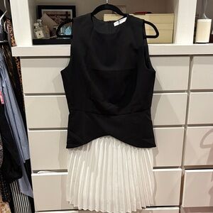 Commense Black Sleeveless Dress